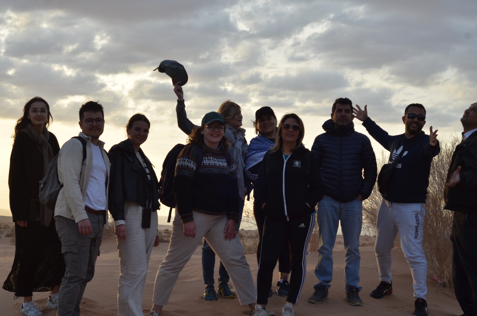 Travellers at Jerash