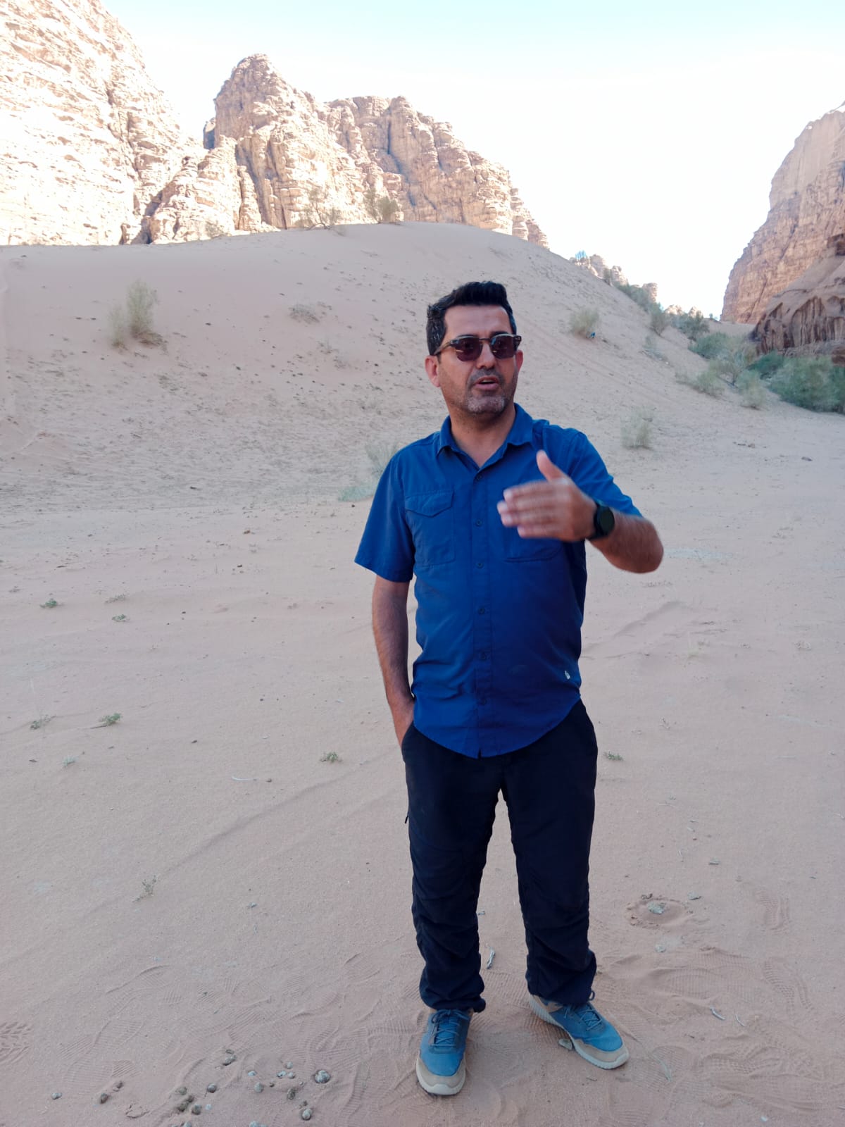 Wadi Rum, dawn camp
